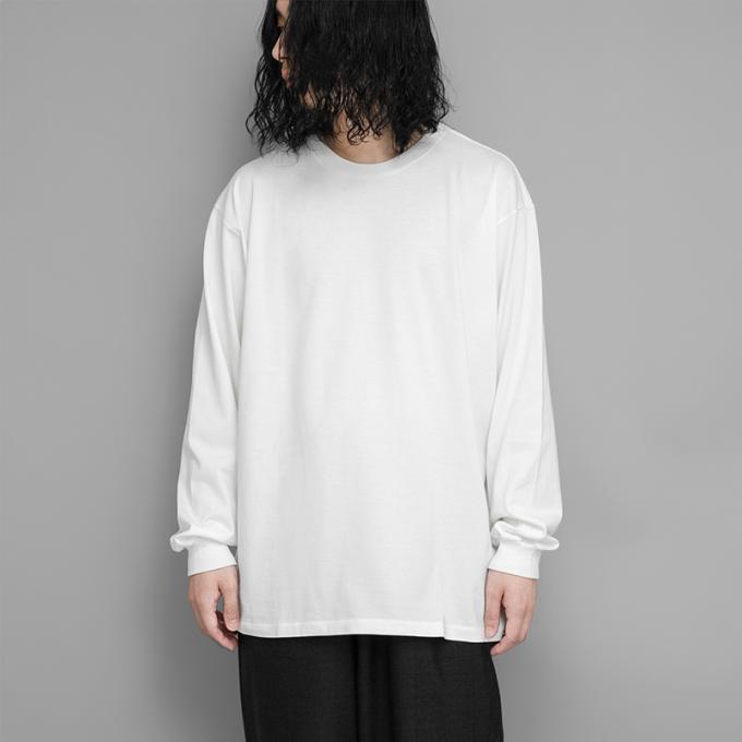 AURALEE / Luster Plaiting L/S Tee (White) | twelve