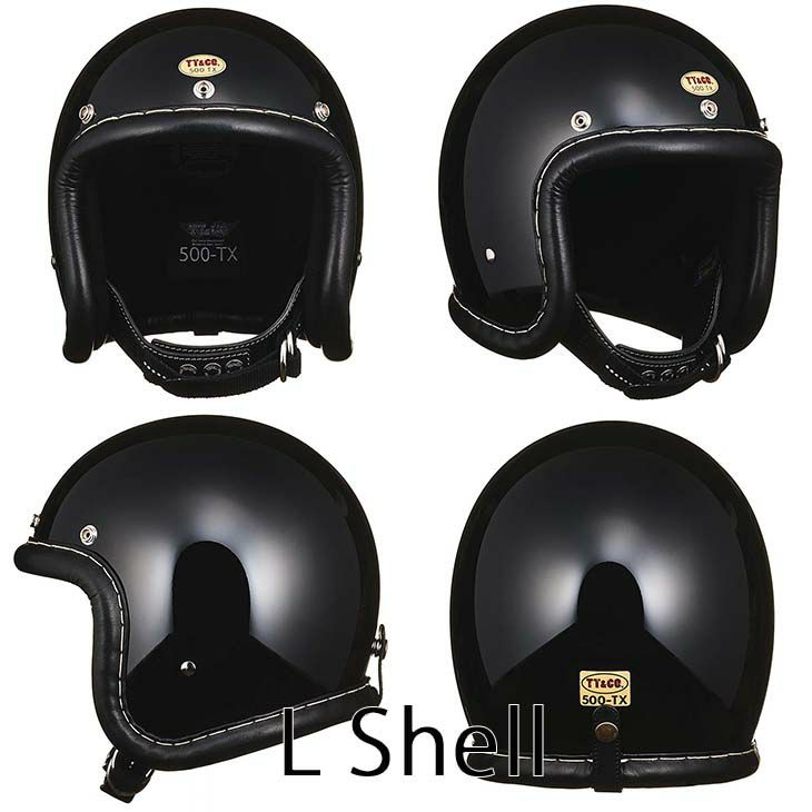 TT&CO. 500-TX ヴィンテージレザートリム ブラックレザー ブラック