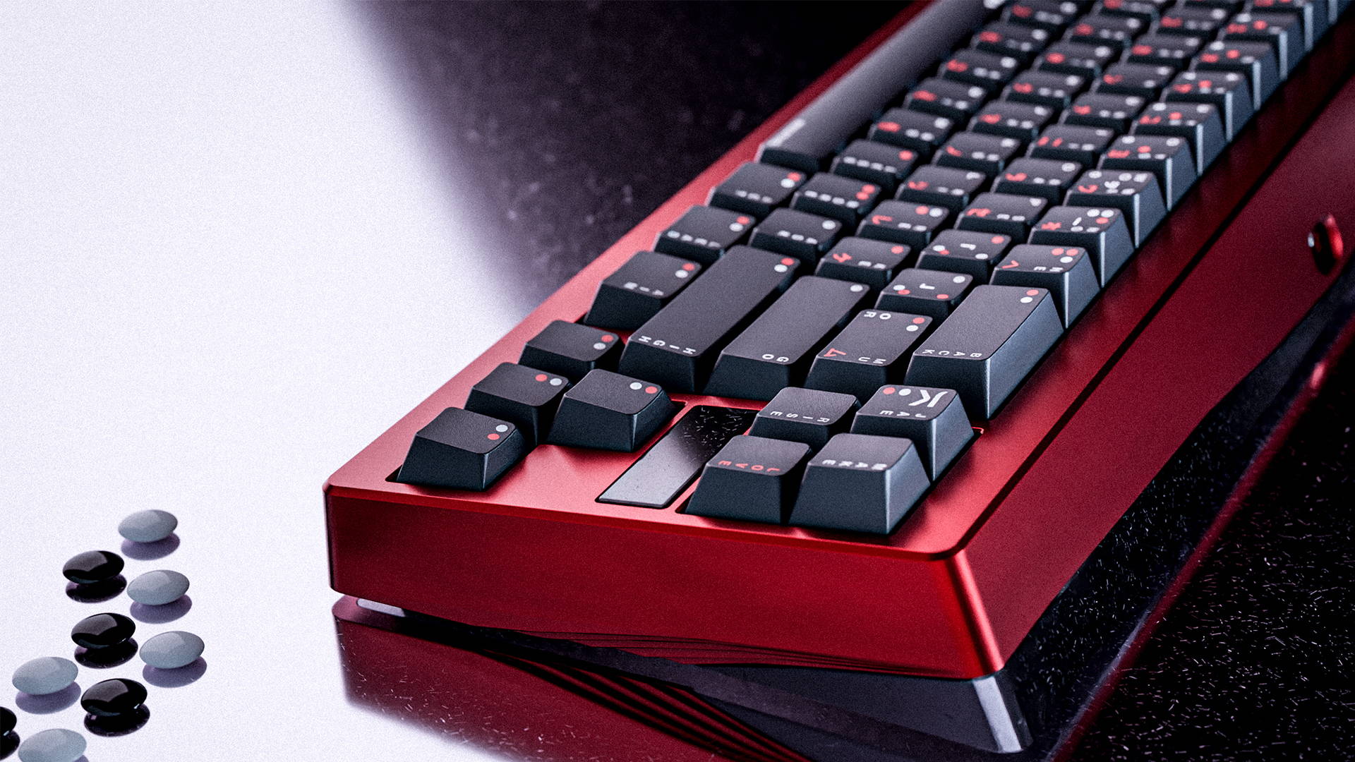 WS x Jaekeyed (赤灰色) Aka Haiiro Keycaps Set – Wuque Studio