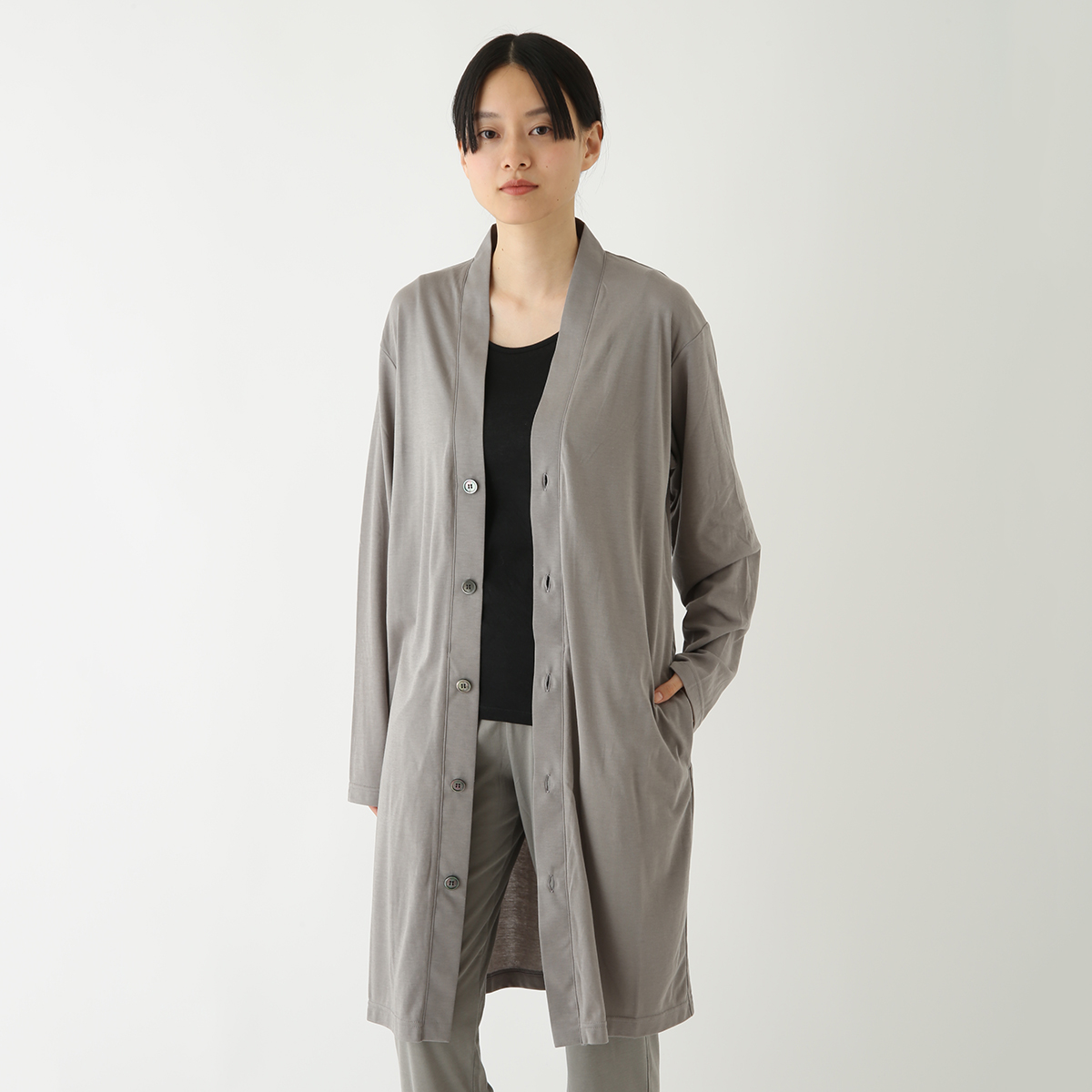 スーパーエアーニットロングカーディガン ユニセックス（RGF17849