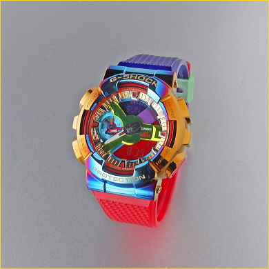 GM-110RB-2AJF「G-ショック」レインボーカラー
