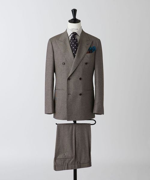 Vitale Barberis Canonic / ハウンドトゥース 6B ダブルブレスト