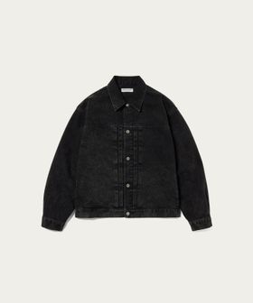 ST/BIO ブラック デニム ジャケット