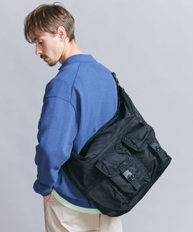 別注】＜BAICYCLON＞ ナイロン マルチポケット ショルダーバッグ