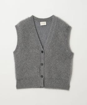 フォックスカシミヤ Vネック ベスト