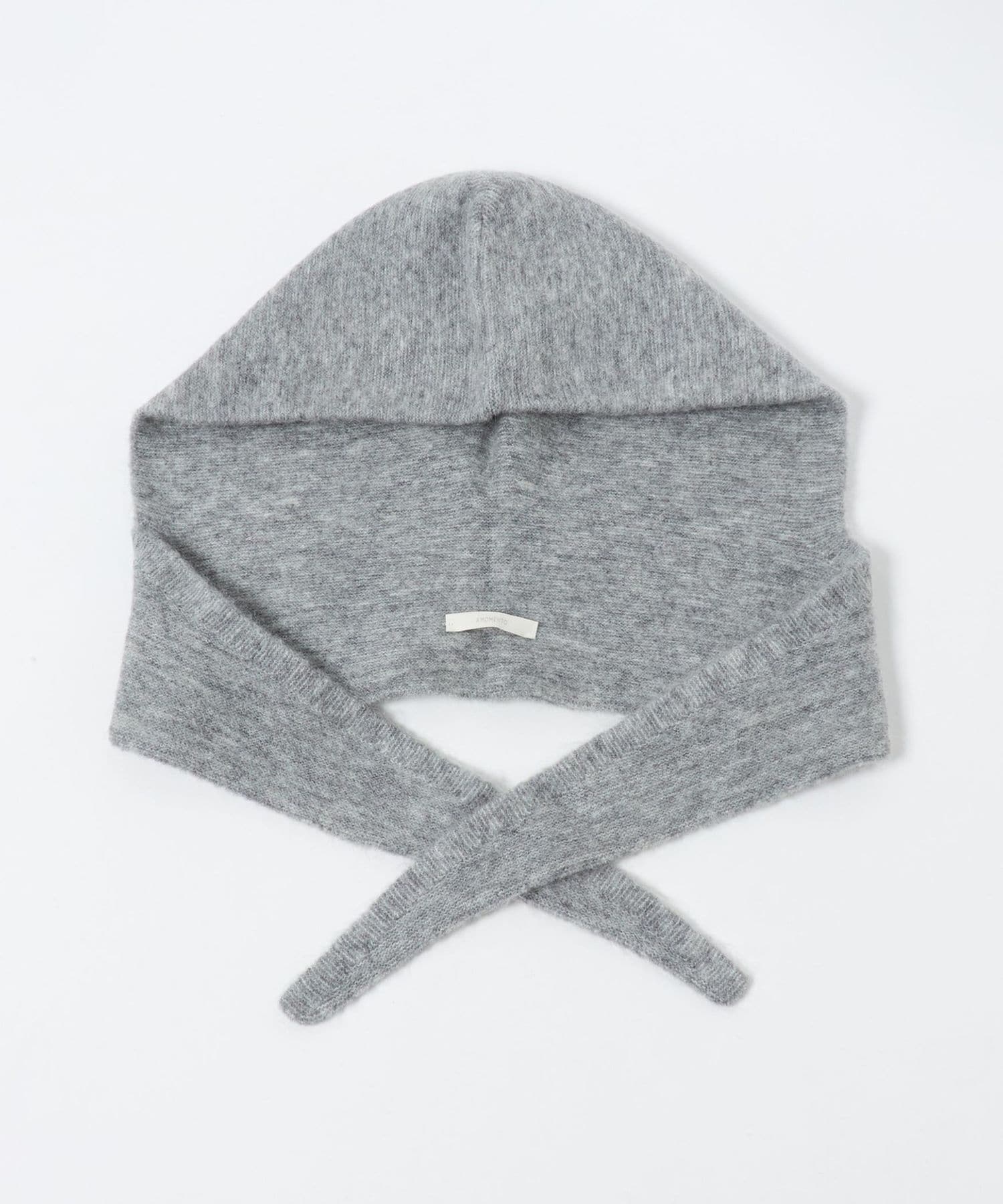 AMOMENTO＞HAIRY BALACLAVA SCARF/バラクラバ