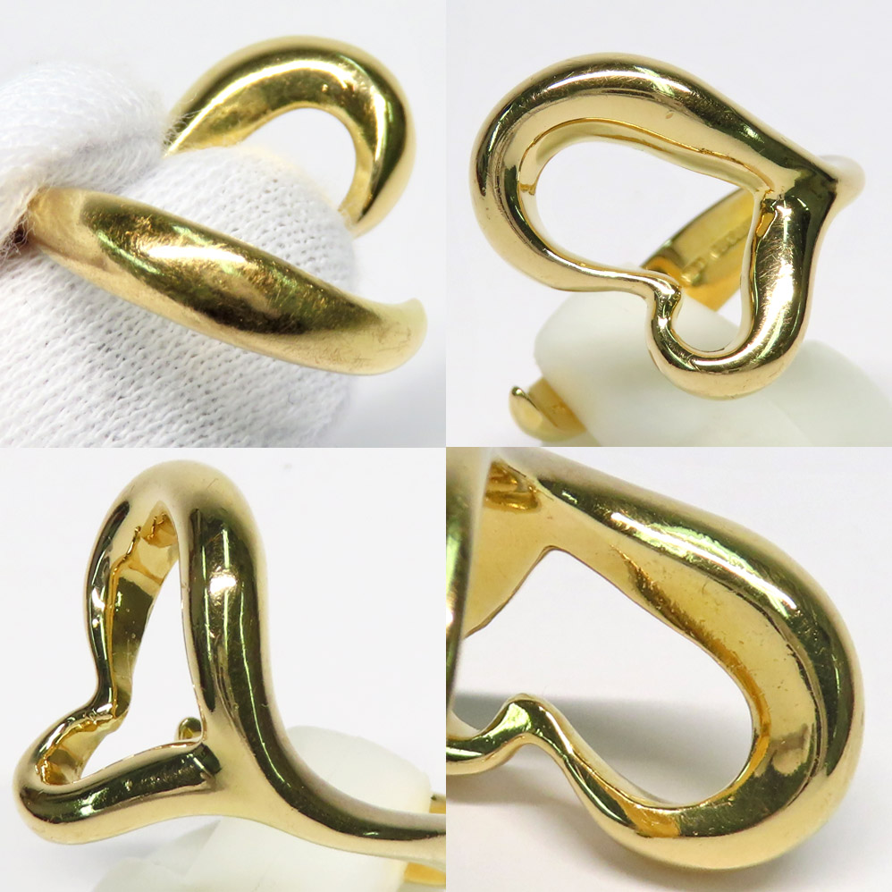 名古屋】【TIFFANY】ティファニー リング オープンハート ペレッティ