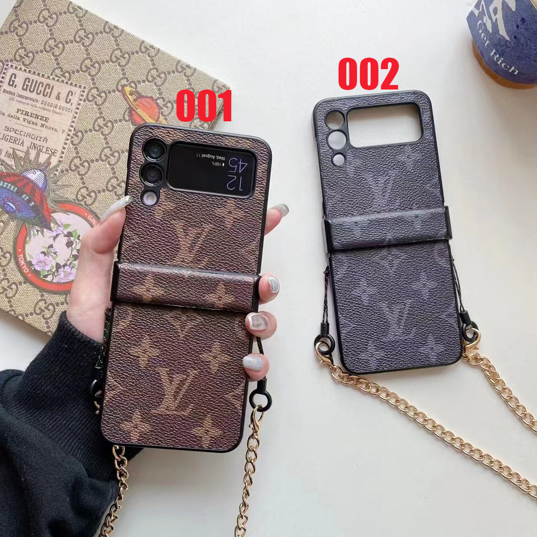 ヴィトン Galaxy Z Flip3ケース ショルダースマホケース Louis Vuitton
