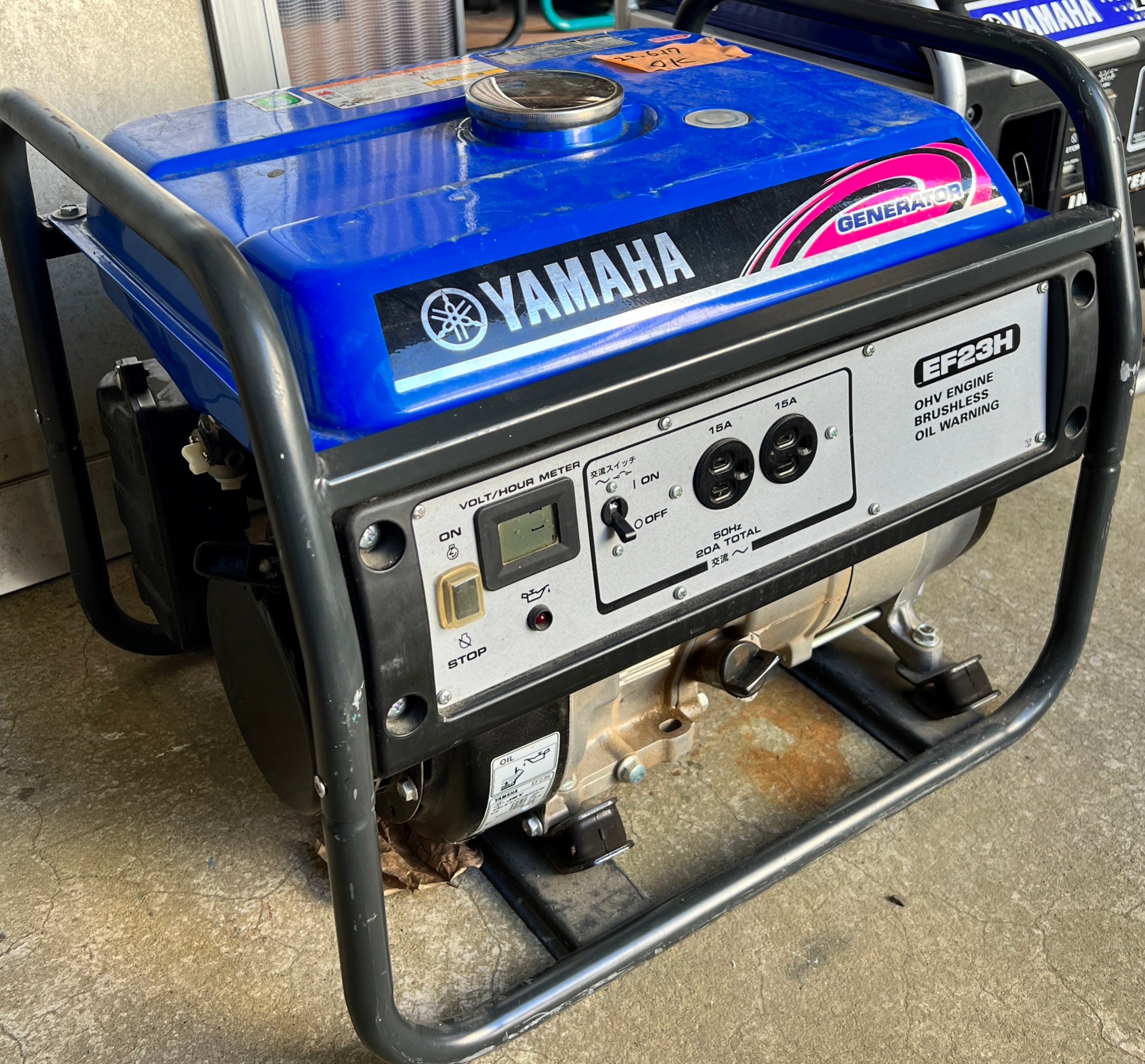 小型発電機 ヤマハ EF23H 2000Wの通販情報 - 運動会レンタル.com