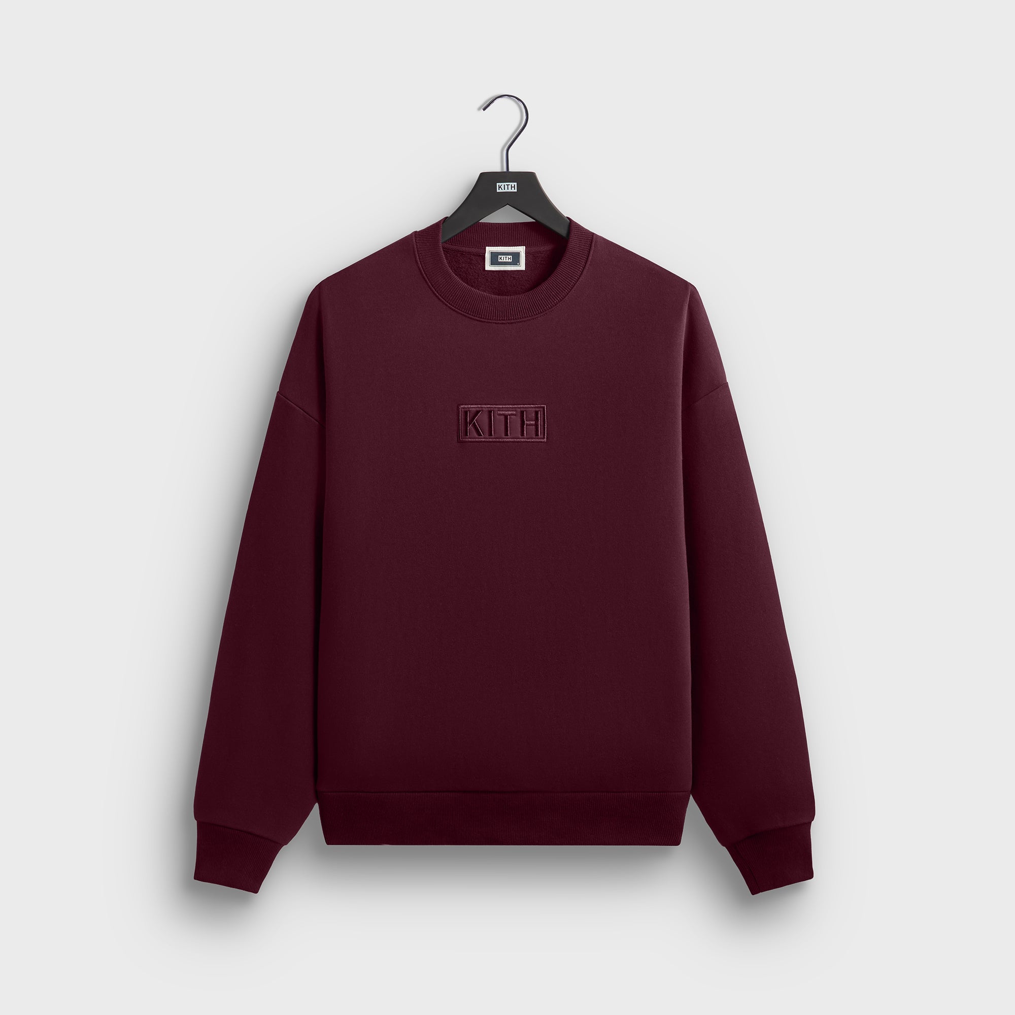 Kith Classic Logo Leopard Applique Nelson Crewneck - Black – Kith UK