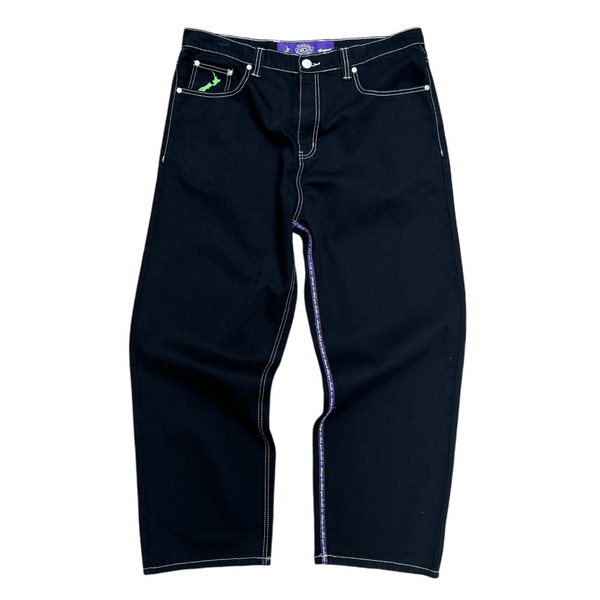 purple label inseam denim - black – always do what you should do