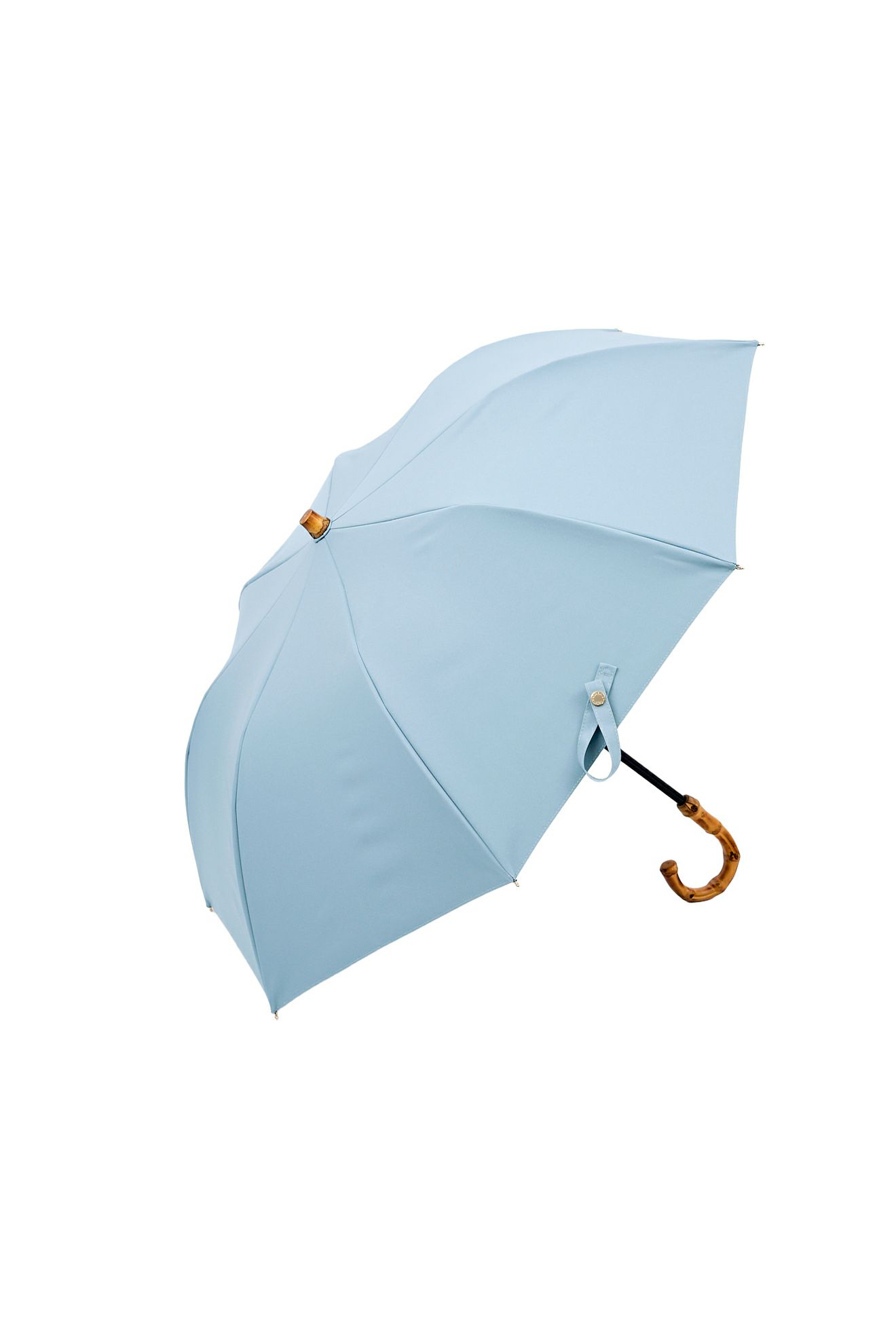 完全遮光100% 2段EASY 折りたたみ日傘/ワンカラー(50cm)