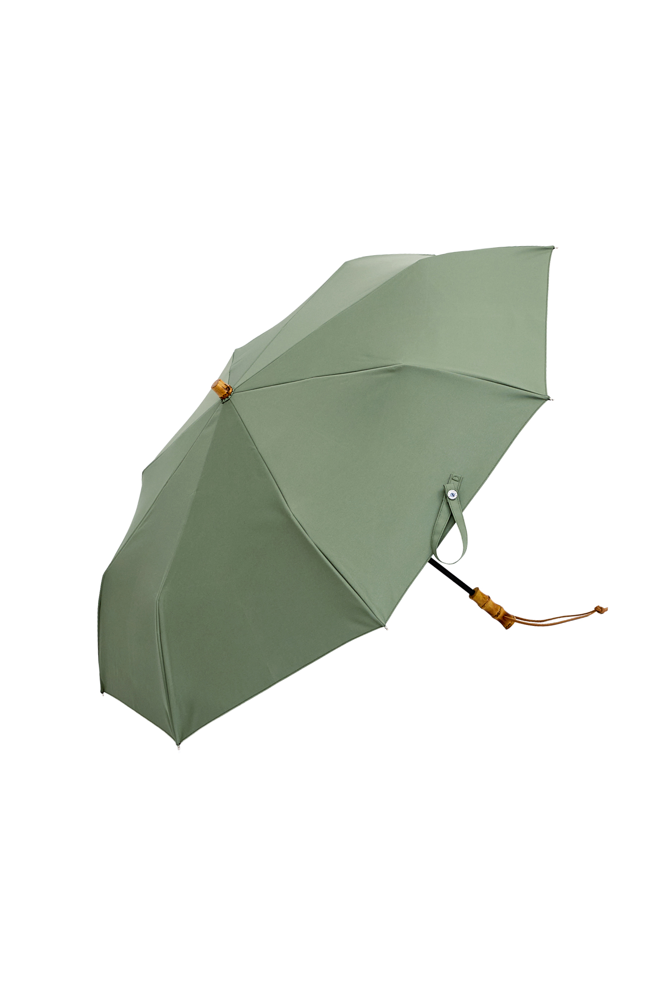 完全遮光100% 3段EASY 折りたたみ日傘/ニュートラル(55cm)