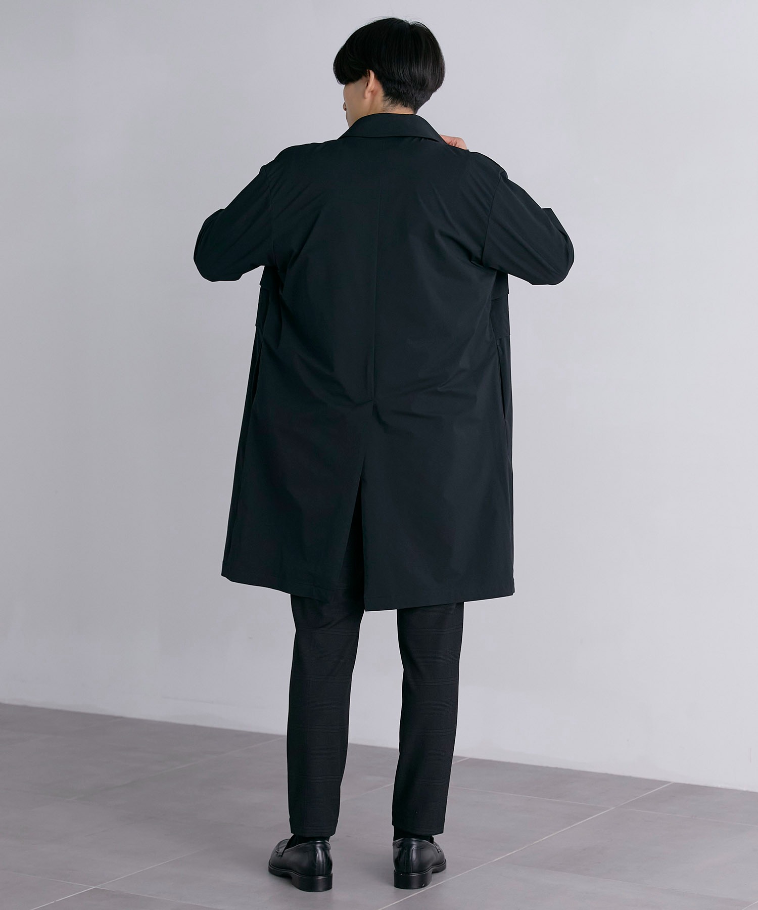 タクティカル ステンカラーコート(1 BLACK): : メンズ｜UNITED TOKYO