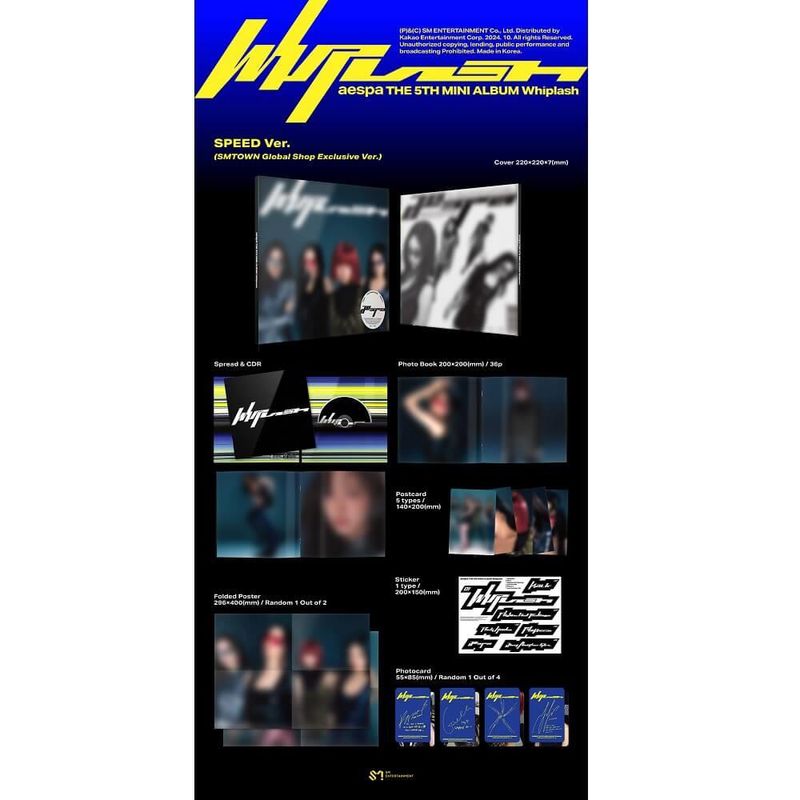 CD Aespa - The 5th Mini Album Whiplash - Importado | Universal