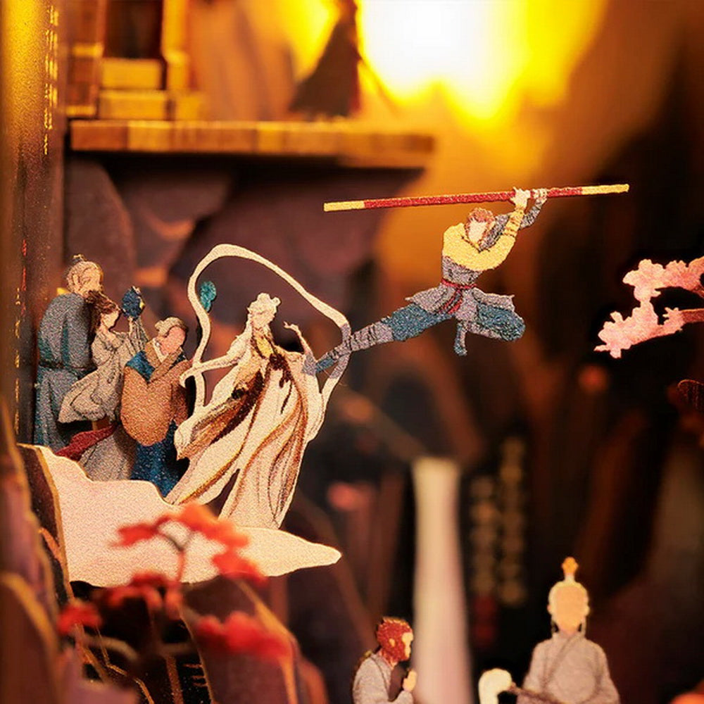 DIY Book Nook Kit - The Legend of Wu Kong – Figured'Art