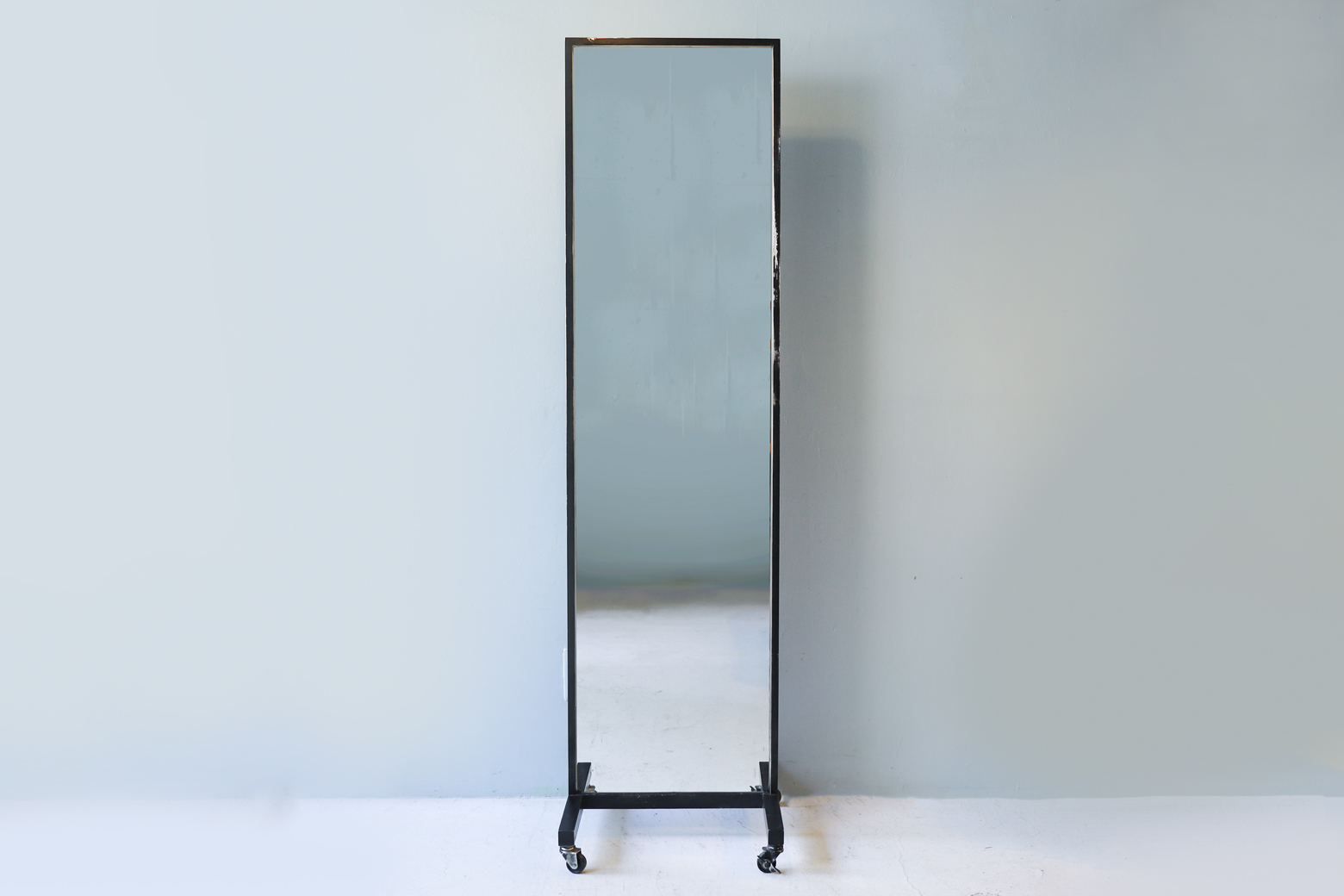 スタンドミラー 鏡 姿見 インダストリアルデザイン 什器/Stand Mirror