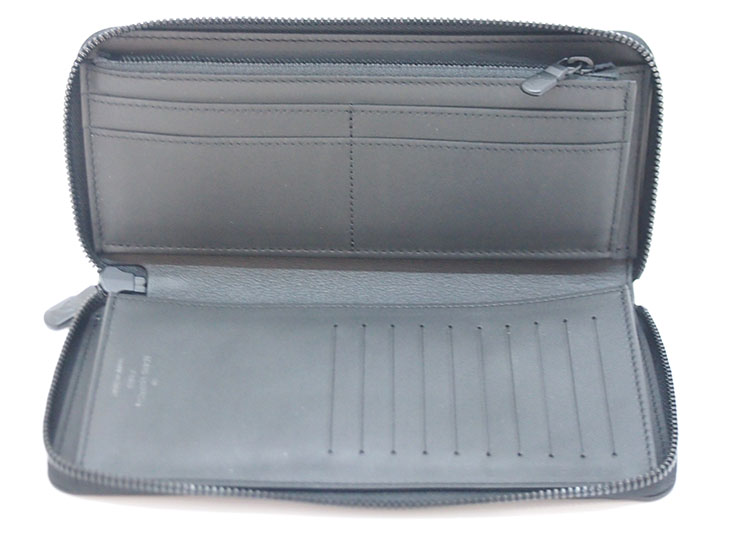 ルイ・ヴィトン モノグラム・シャドウ ジッピーウォレット・ヴェル