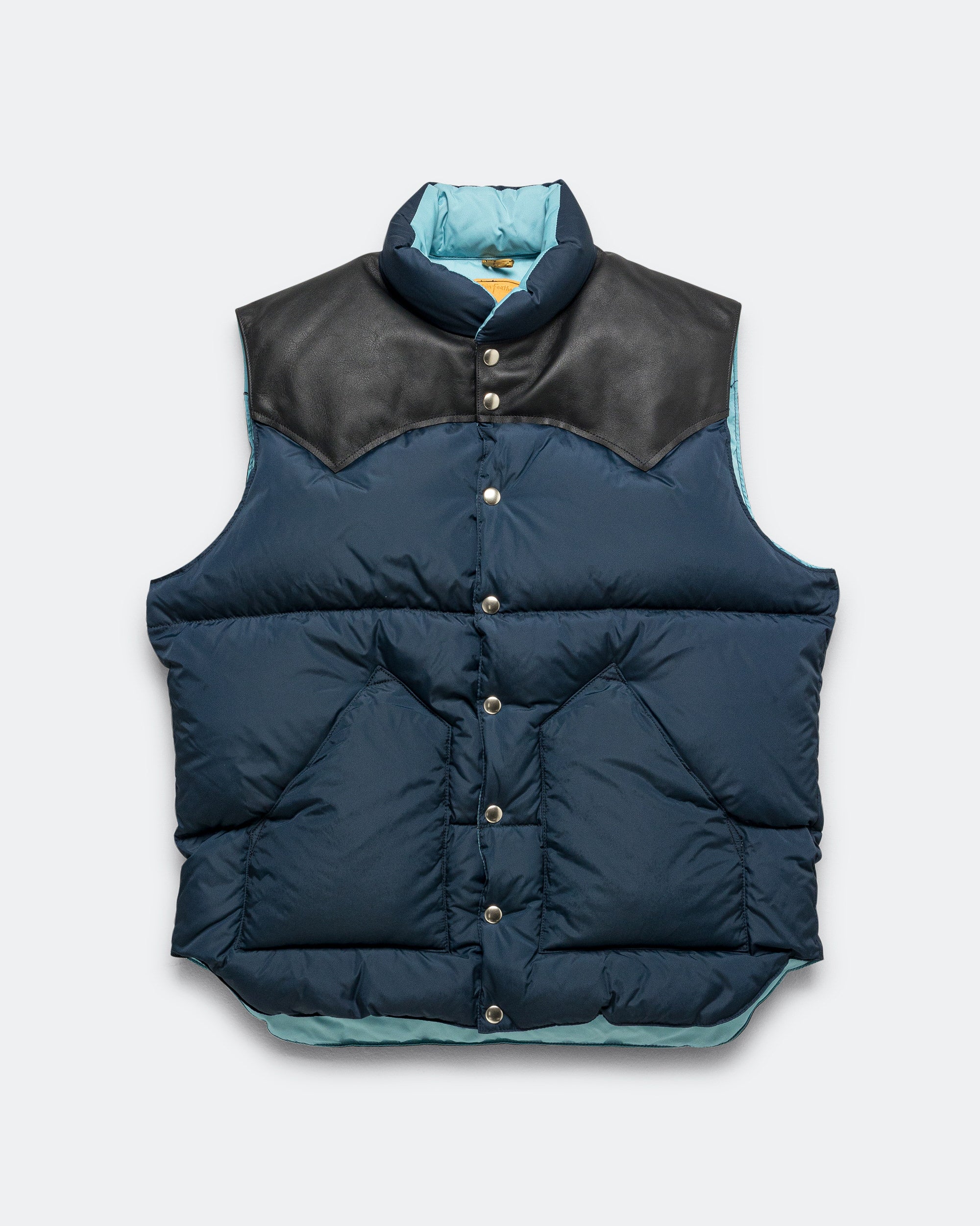 Rocky Mountain Featherbed - Down Vest - Dark Navy | UP THERE