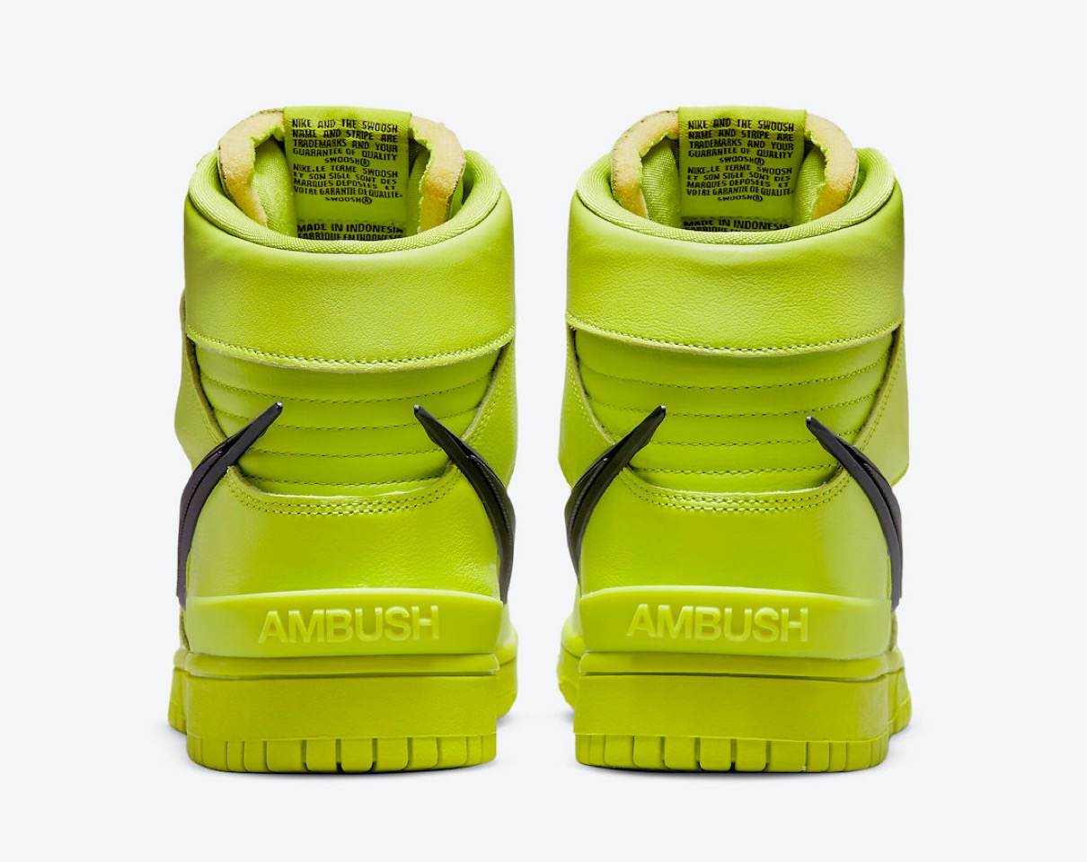 AMBUSH × Nike】Dunk High “Flash Lime”が国内7月30日に発売予定 | UP