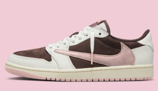 Travis Scott × Nike Wmns Air Jordan 1 Low OG SP “Dark Pony/Pink