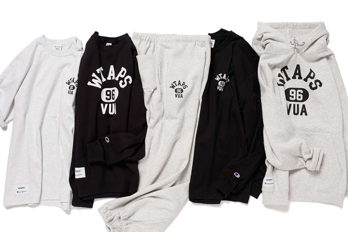 WTAPS®︎ x Champion 2025年春夏コラボコレクションが国内1月25日に