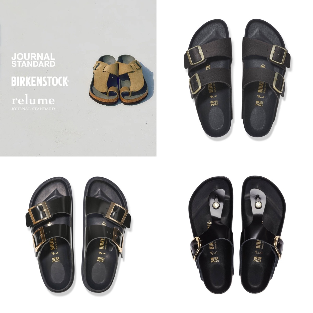 先行予約受付中】Birkenstock x JOURNAL STANDARD 25SS 別注サンダルが