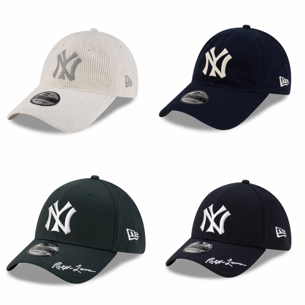 New Era®︎ x Polo Ralph Lauren x MLB New York Yankees 新作コラボ