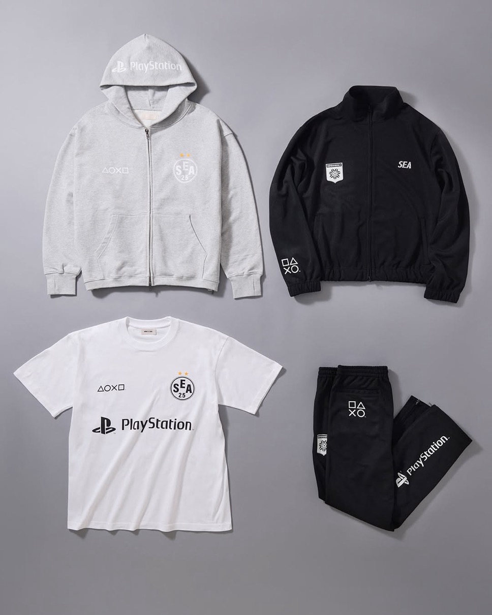 Playstation® x WIND AND SEA コラボコレクションが国内12月22日より一