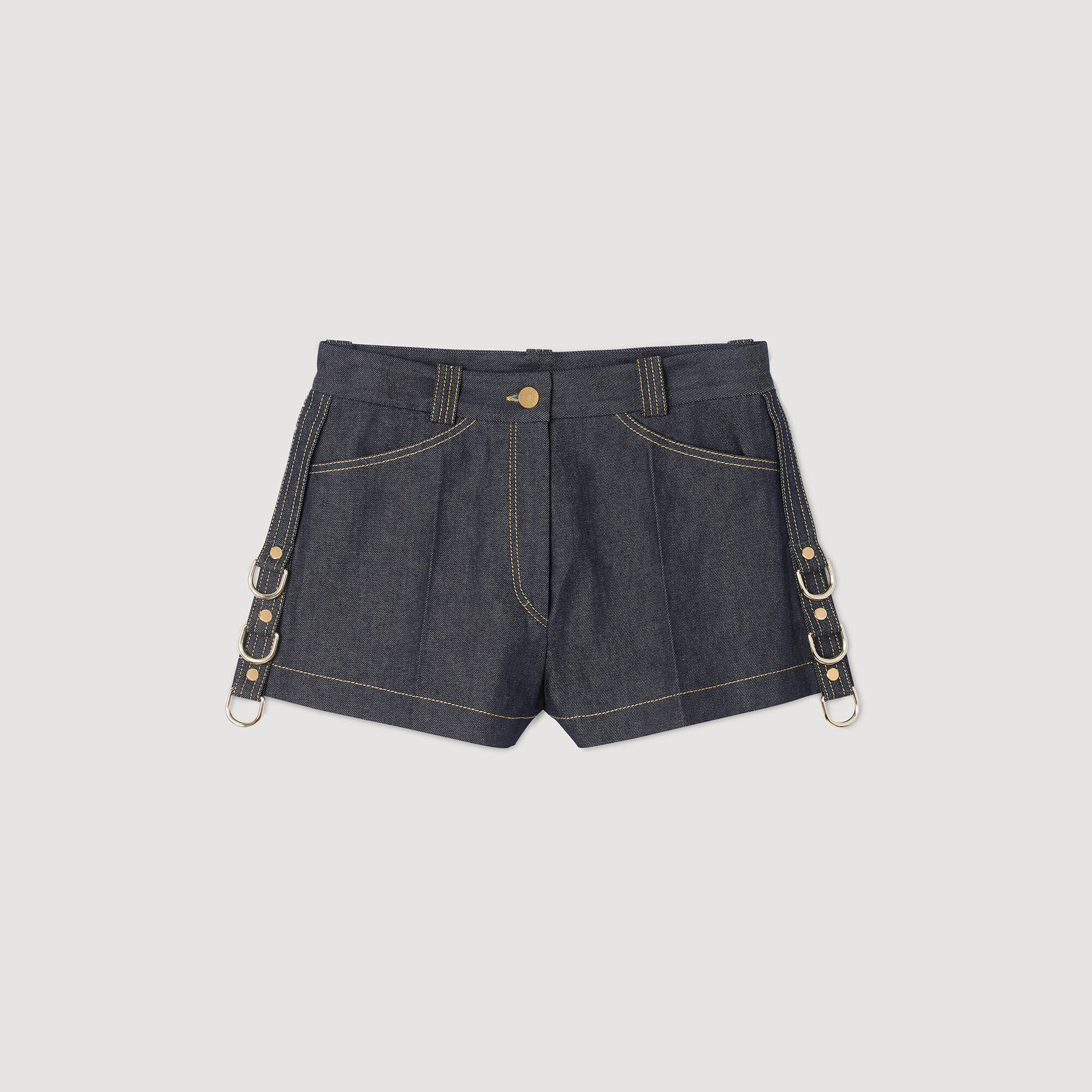 Houndstooth trench in Brown / Beige for Women | Sandro Paris