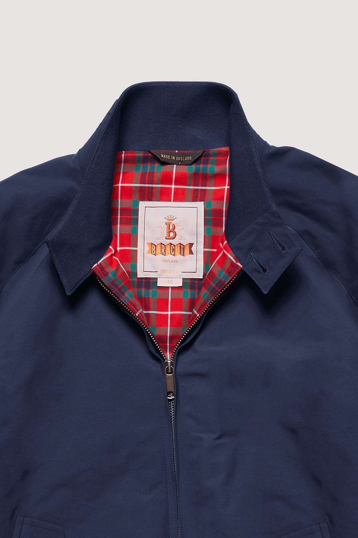 G9 Harrington Jacket Navy | Baracuta