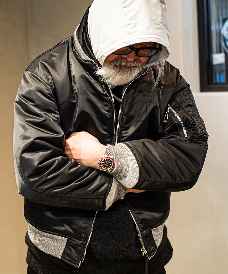 SEVESKIG/セブシグ TITANIUM MA-1 VS A-1 SEVESKIG/セブシグ TITANIUM