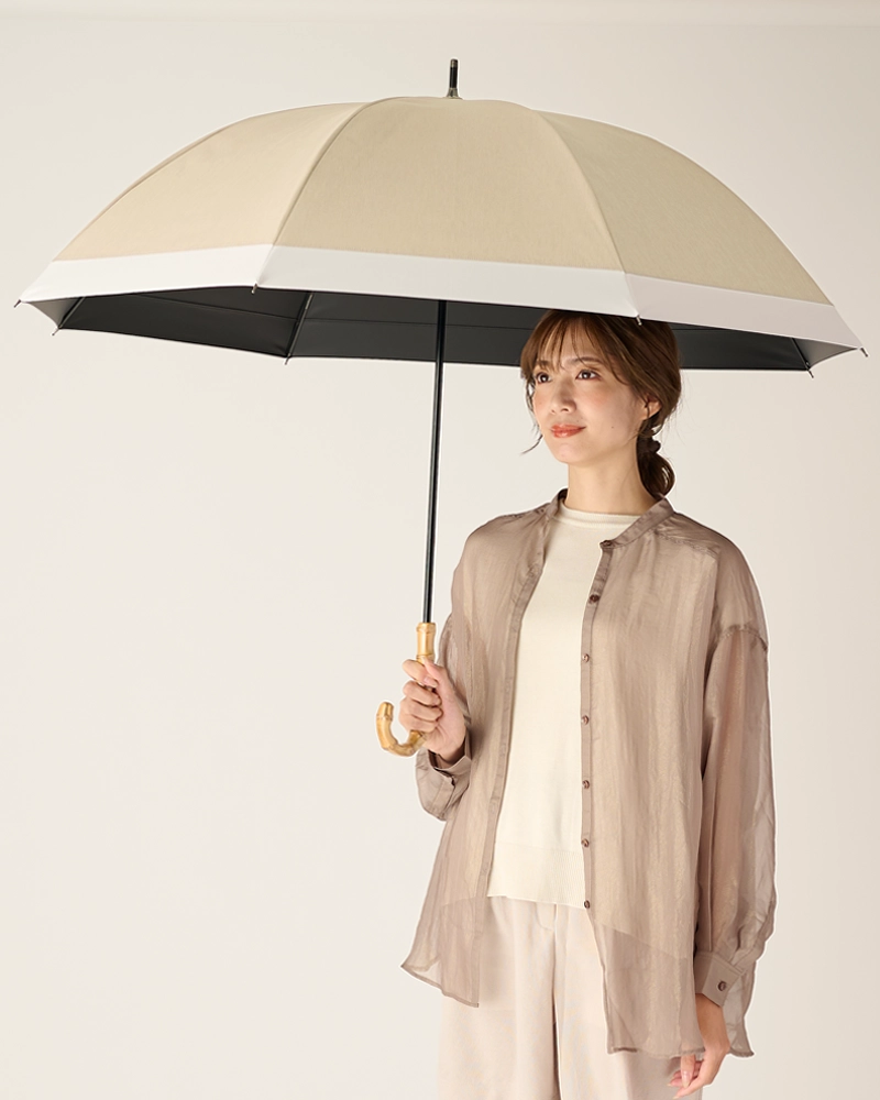 LLサイズ / コンビmoku | 完全遮光日傘｜サンバリア100