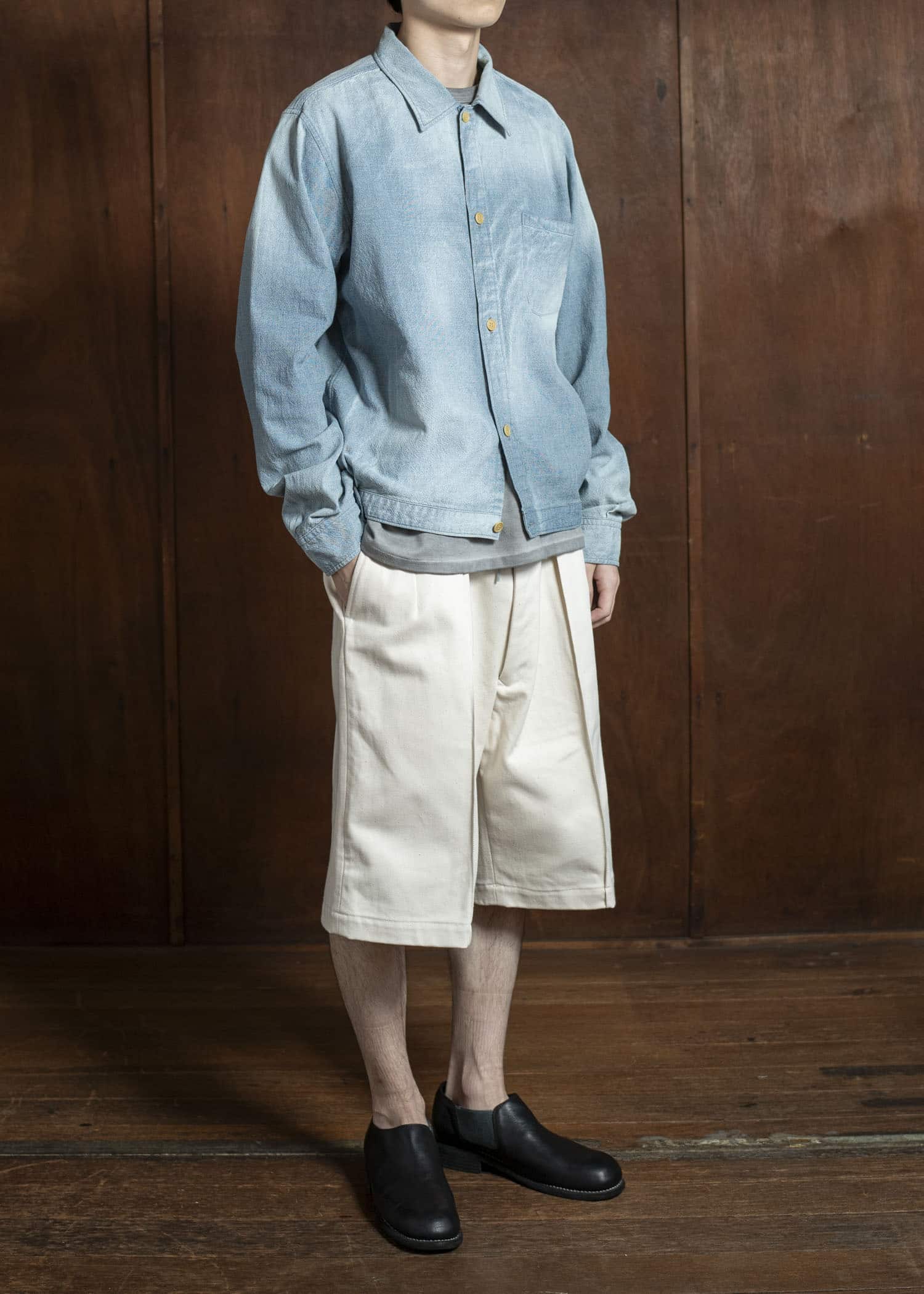 Taiga Takahashi Palaka Jacket Lot .319 Ozone Bleach – VISION OF