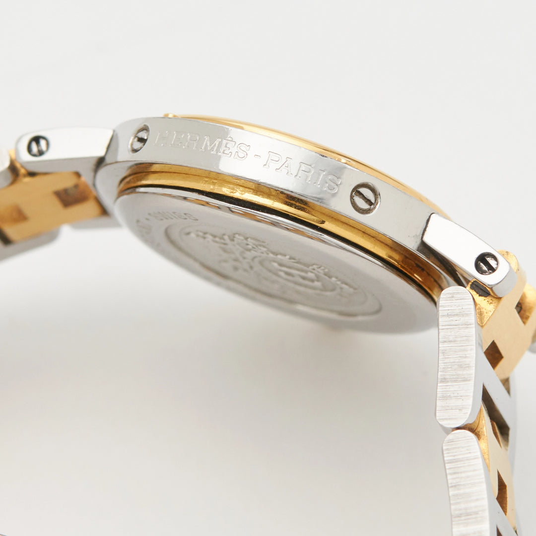 HERMES/エルメス】クリッパー レディース時計 シルバー×ゴールド