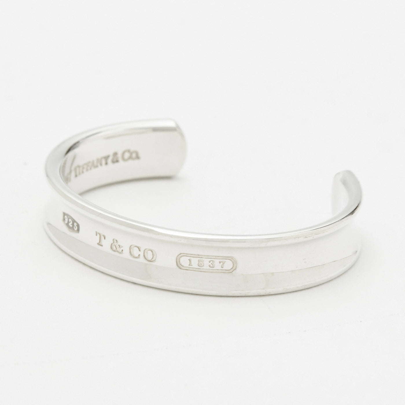 ティファニーオープンスクエアバングル美品シルバー925