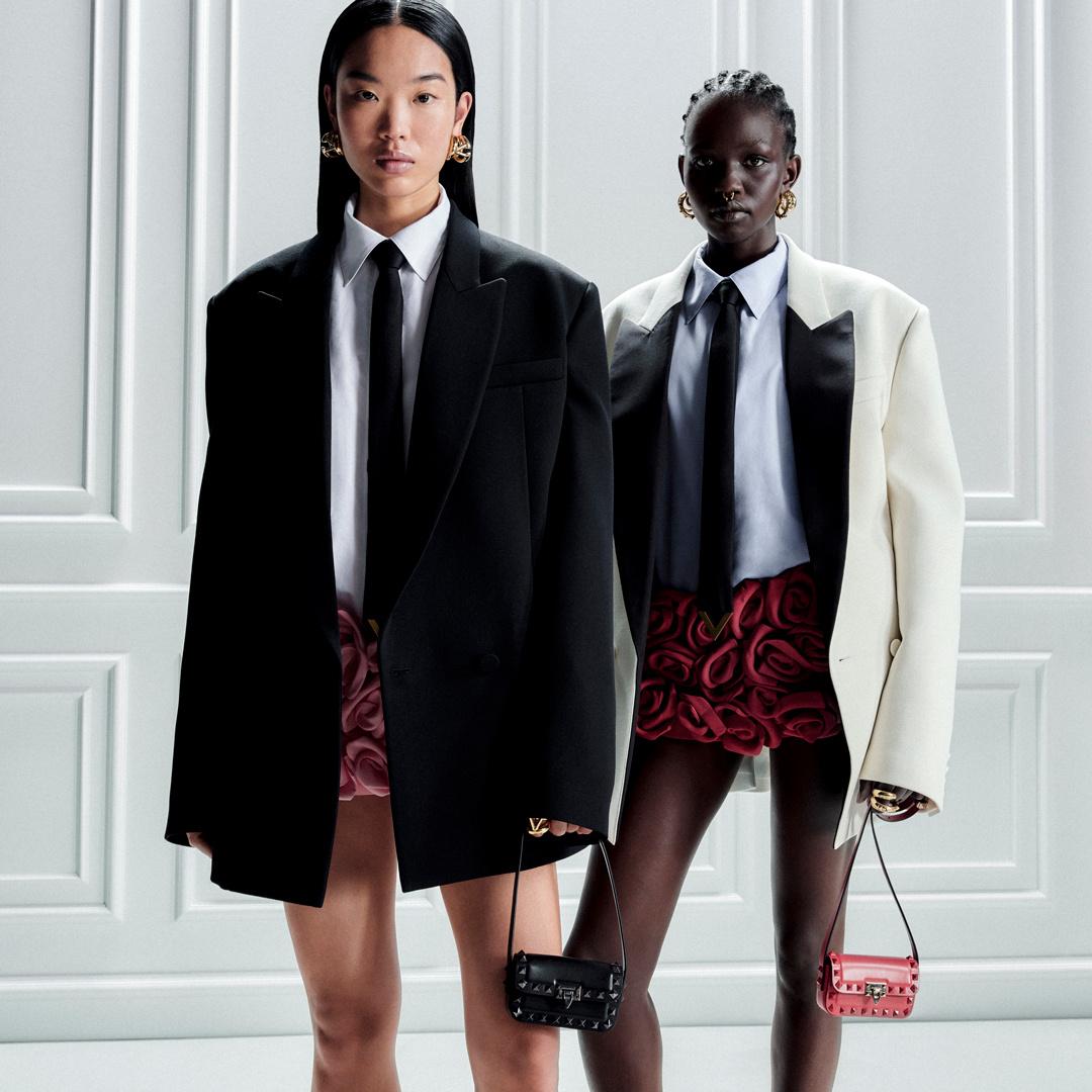 Valentino Black Tie Women's Collection FW 2023-24 | Valentino