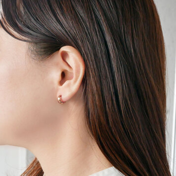 AGAA1223__PG ピンクゴールド フープ ピアス｜ピアス｜ヴァンドーム