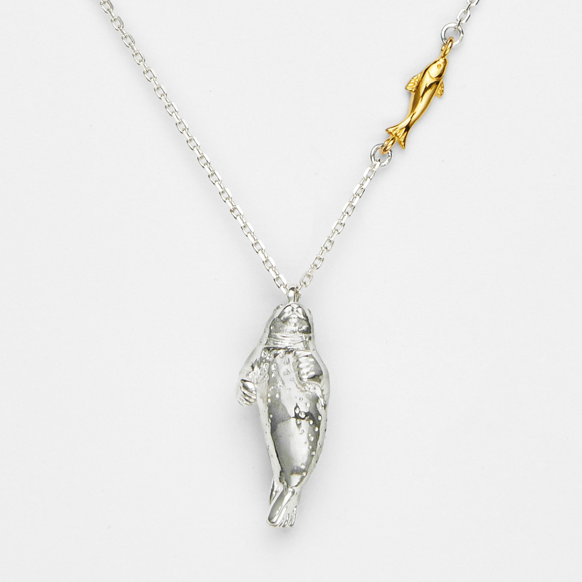 VDSP405850XG 【旭山動物園応援企画】ゴマフアザラシ ネックレス