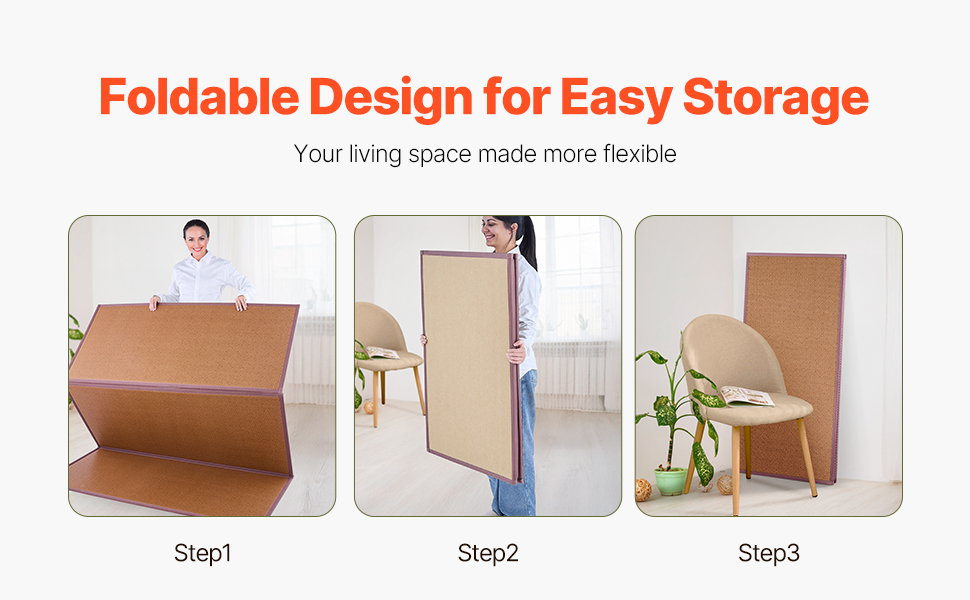 VEVOR Foldable Tatami Mat – Non-Slip, Space-Saving Comfort