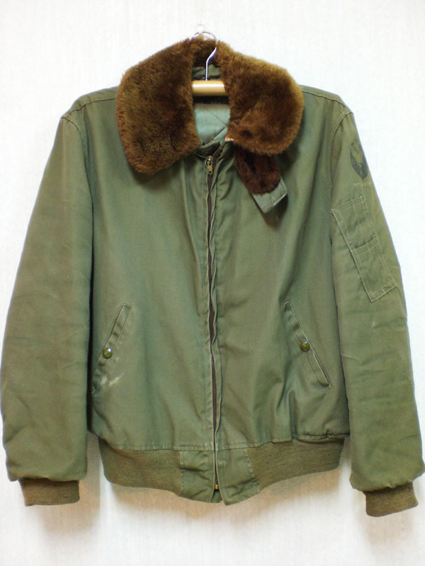 50's B-15ヴィンテージフライトジャケット - Baby doll -by OLD SAW MILLS-