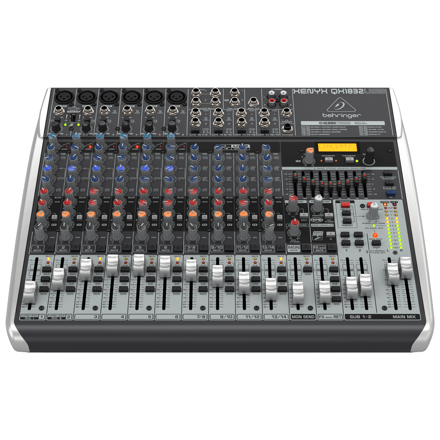 Behringer XENYX QX1832USB 18-Input Mixer - Vintage King