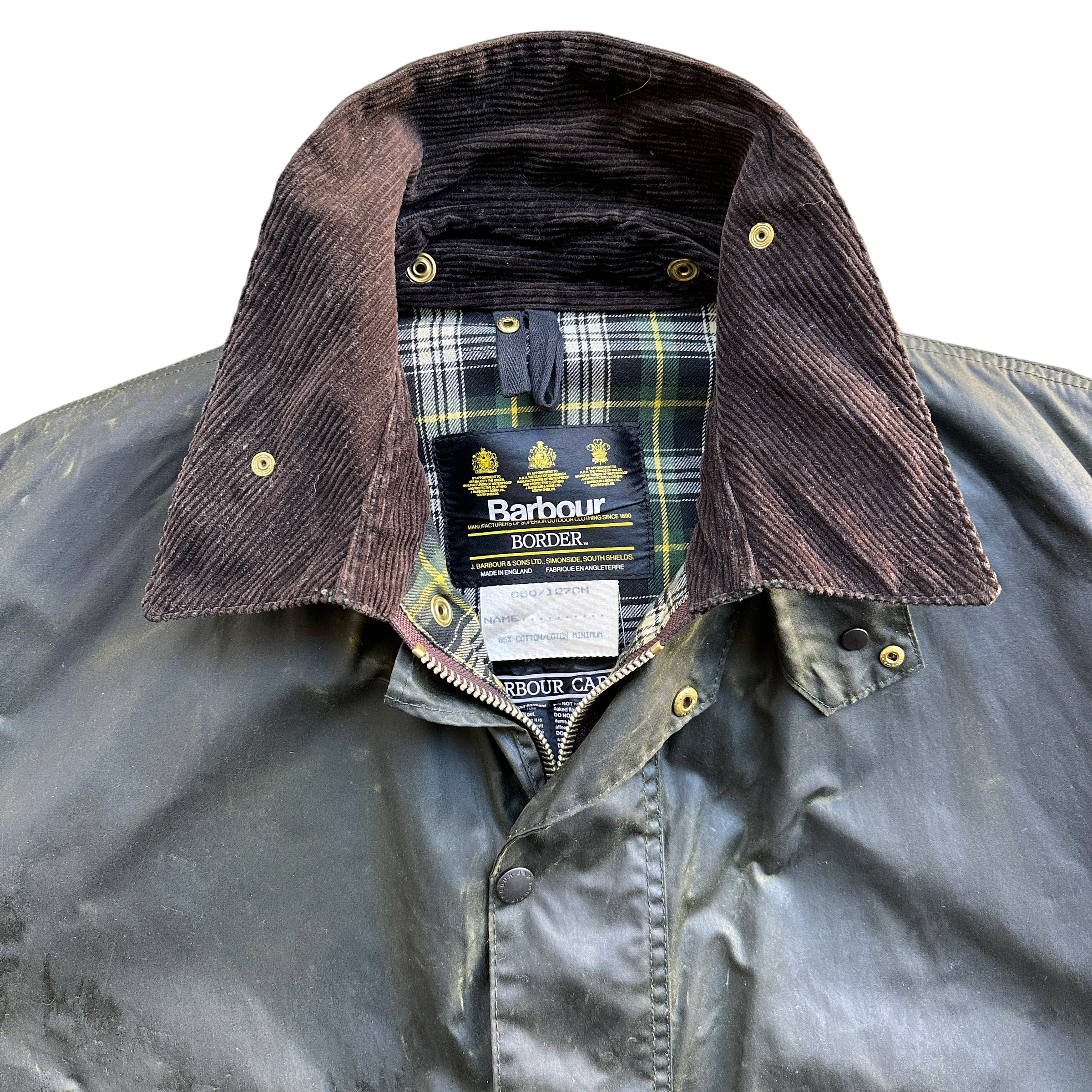 Barbour border jacket XXL – Vintage Sponsor