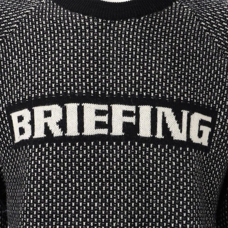 BRIEFING GOLF - MERINO WOOL LOGO CREWNECK KNIT | セーター