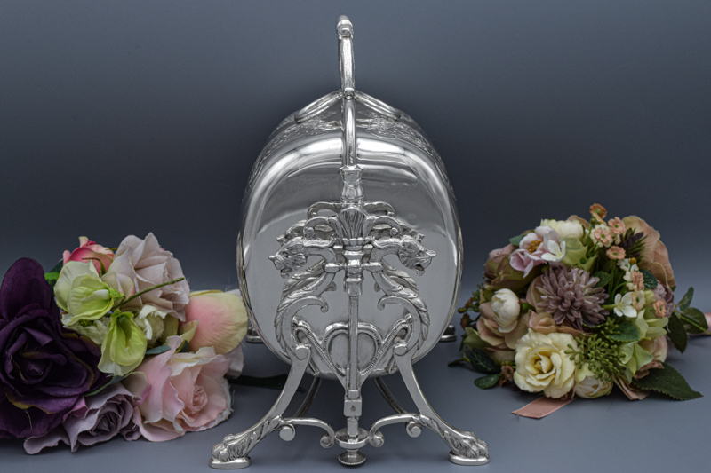 アンティークシルバー アンティーク銀器 シルバープレート製 c.1860