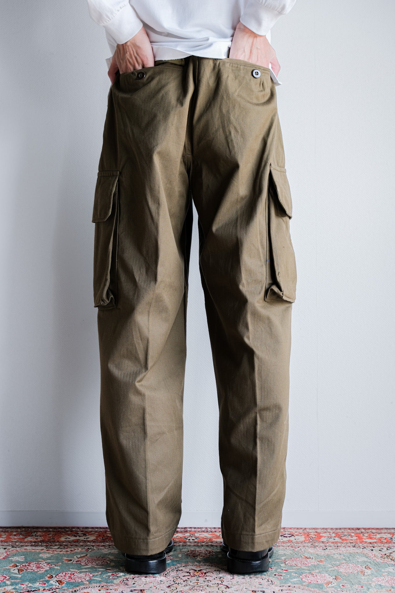 60's] French Army M47 Field Trousers Size.23 