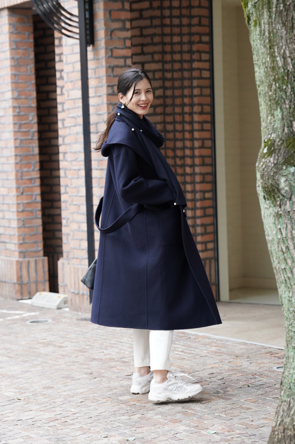 上質な素材感が大人のスタイリングにマッチする