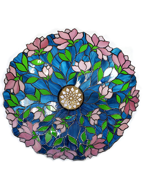 ステンドグラス・ビトロ Stained Glass Vitrail / No.179 夜華