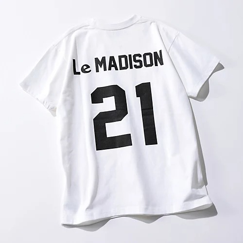 累計販売数700枚超え／「MADISONBLUE」ナンバリングTシャツが再入荷