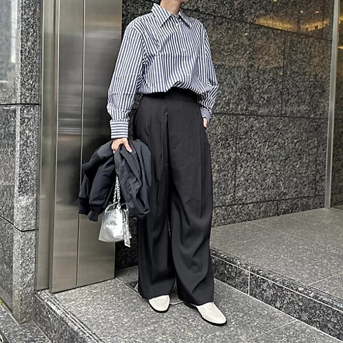 50代 ファッション】Jマダムは、きれいなパンツで魅了する！バイヤー